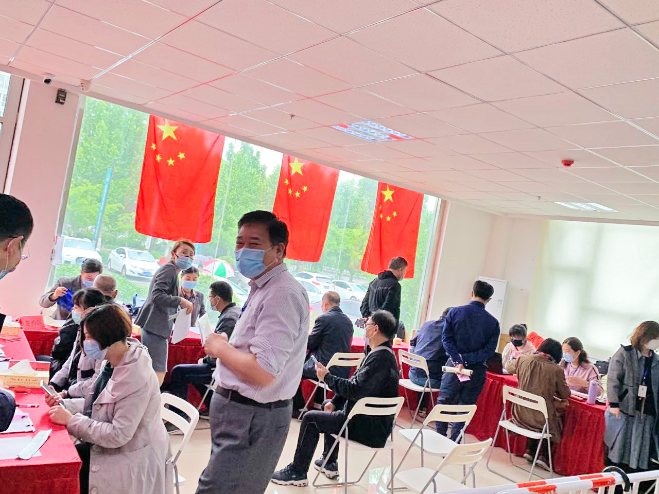 项目开盘现场
